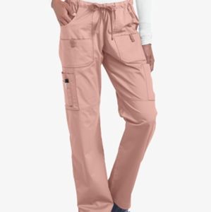 Butter-Soft Stretch Women's Active Cargo Scrub Bottoms